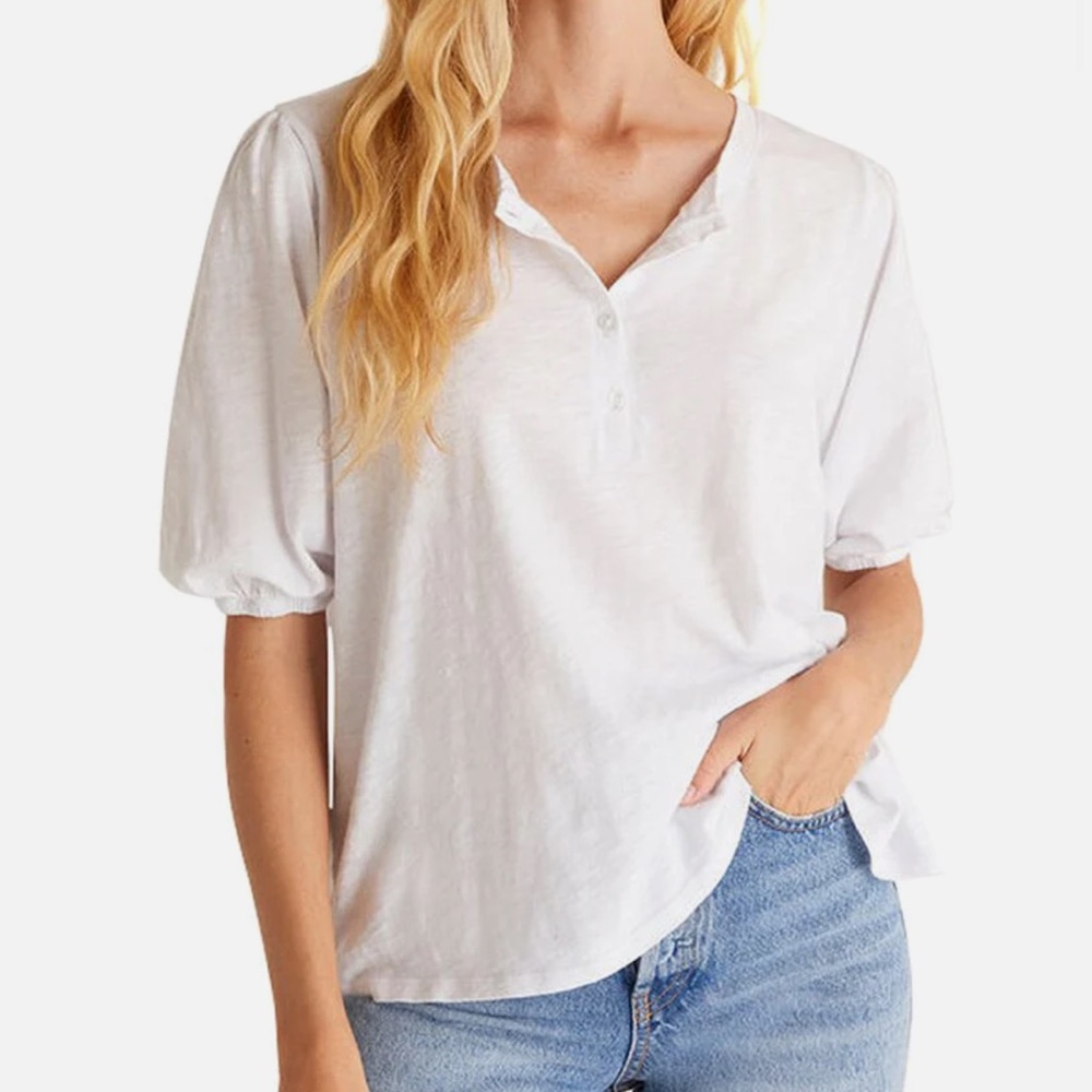 NWT Z Supply Kate Henley Slub Top